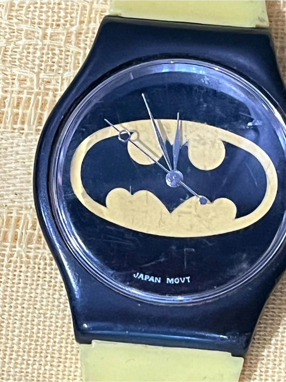 VTG 1989 Batman Movie Promotional Quartz Watch - Quintel V102 DC Comics 🦇🦇